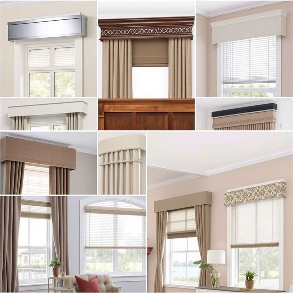 pelmets for curtains & blinds
